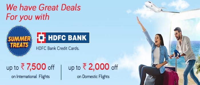 India Desire : Yatra HDFC Cards Offer : Get Rs 1000 Off On Domestic Flights With HDFC Credit Cards
